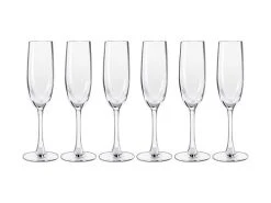 Cosmopolitan Flute 160ML Set Of 6 Gift Boxed