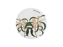 Royal Botanic Gardens Ceramic Round Coaster 9.5cm Wattle