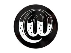 The Letterettes Ceramic Round Coaster 10.5cm @ Gift Boxed""