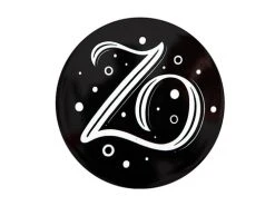 The Letterettes Ceramic Round Coaster 10.5cm Z Gift Boxed""