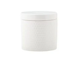White Basics Diamonds Canister 600ML Gift Boxed