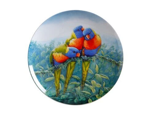 Birds Of Australia 10 Year Anniversary Plate 20cm Lorikeet