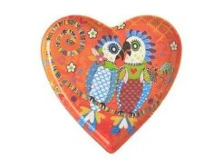 Love Hearts Heart Plate 15.5cm Fan Club