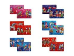 Love Hearts Reversible Placemat 6pc