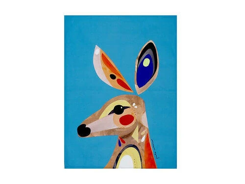 Pete Cromer Tea Towel 50x70cm Kangaroo - Image 3