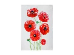 Katherine Castle Floriade Tea Towel 50x70cm Ranunculus