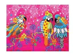 Love Hearts Tea Towel 50x70cm Araras