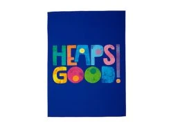 Kasey Rainbow Be Kind Tea Towel 50x70cm Heaps Good