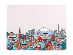 Megan McKean Cities Tea Towel 50x70cm Tokyo