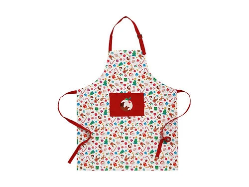 Kasey Rainbow Sparkly Season Christmas Apron 70cmx85cm