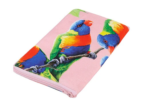 Katherine Castle Bird Talk Tote Bag 40x40cm Rainbow Lorikeets - Image 3