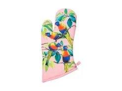 Katherine Castle Bird Talk Oven Mitt Rainbow Lorikeets