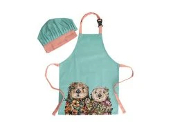 Marini Ferlazzo Wild Planet Kids Apron & Hat Set Sea Otters