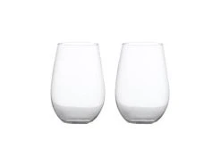 Calia Stemless Wine Glass 580ML Set Of 2 Gift Boxed
