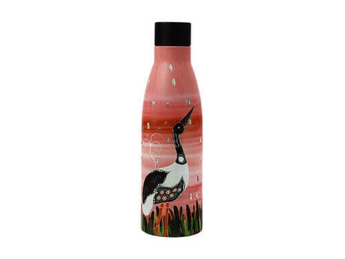 Melanie Hava Jugaig-Bana-Wabu Double Wall Insulated Bottle 500ML Jabirus Pink - Image 2