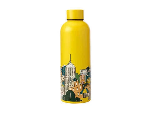 Megan McKean Cities Double Wall Insulated Bottle 500ML New York - Image 3
