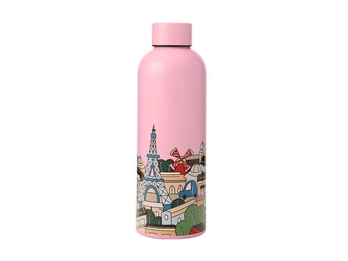 Megan McKean Cities Double Wall Insulated Bottle 500ML Paris