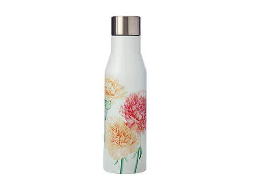 Katherine Castle Floriade Double Wall Insulated Bottle 450ML Carnations - Image 2
