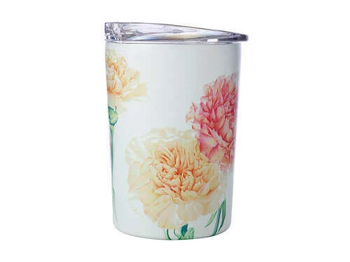 Katherine Castle Floriade Double Wall Insulated Cup 360ML Carnations - Image 2