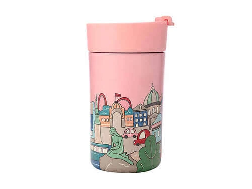 Megan McKean Cities Double Wall Insulated Cup 350ML Copenhagen - Image 3