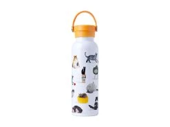 Marc Martin Feline Friends Double Wall Insulated Bottle 600ML
