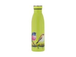 Katherine Castle Bird Talk Double Wall Insulated Bottle 500ML Pink Robins