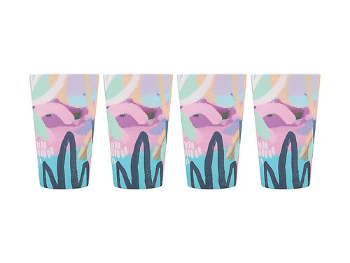 Rach Jackson Rock Garden Melamine Tumbler 440ML Set Of 4 - Image 3