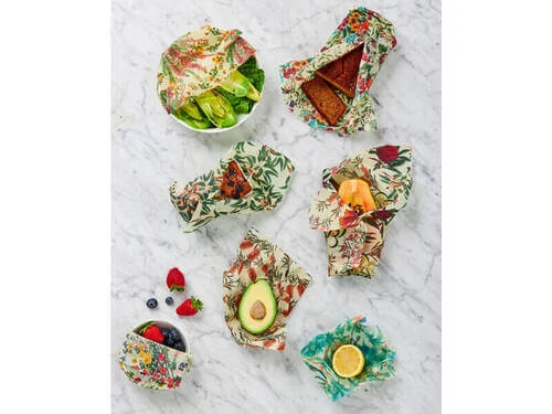 Royal Botanic Gardens Victoria Beeswax Wrap Set Of 2 Arid Garden Gift Pack - Image 2