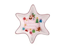 Kasey Rainbow Sparkly Season Star Dish 16cm Pink Gift Boxed