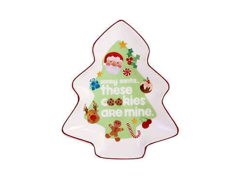 Kasey Rainbow Sparkly Season Tree Dish 16cm Light Green Gift Boxed